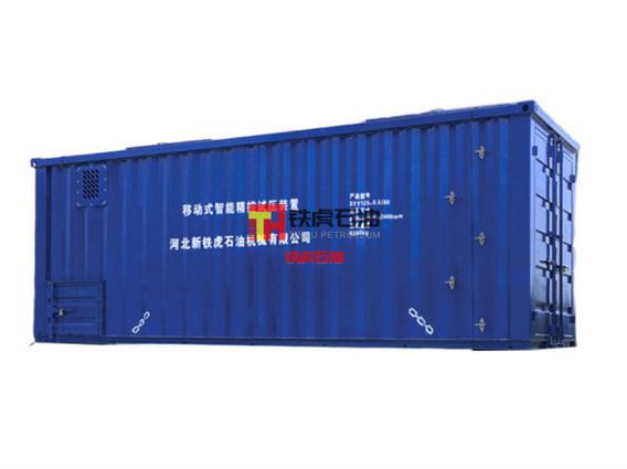 Mobile intelligent precision control pressure test system